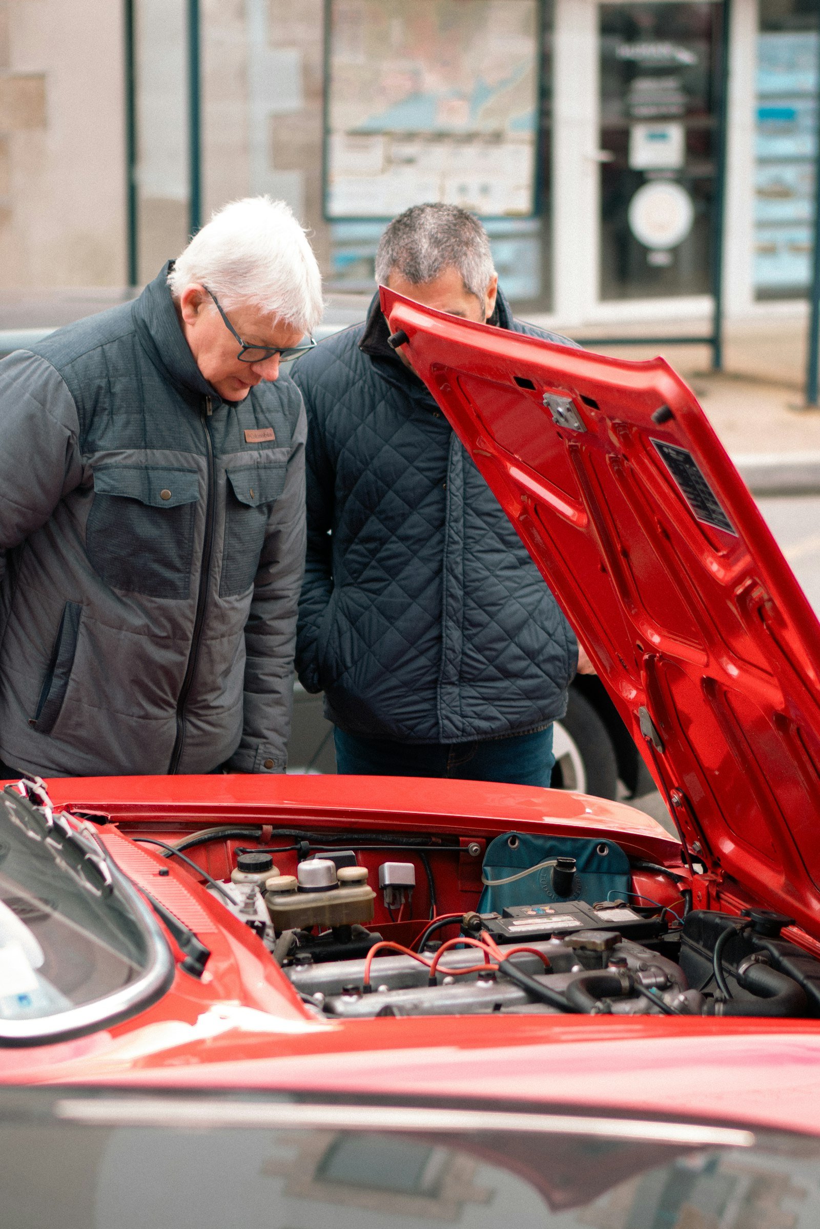Pre-purchase vehicle inspection under the hood in Fort Wayne